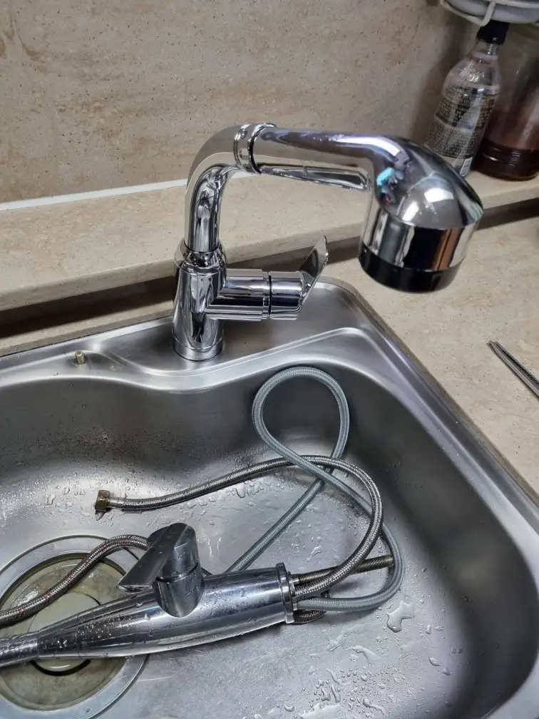 싱크대 수전 교환 9